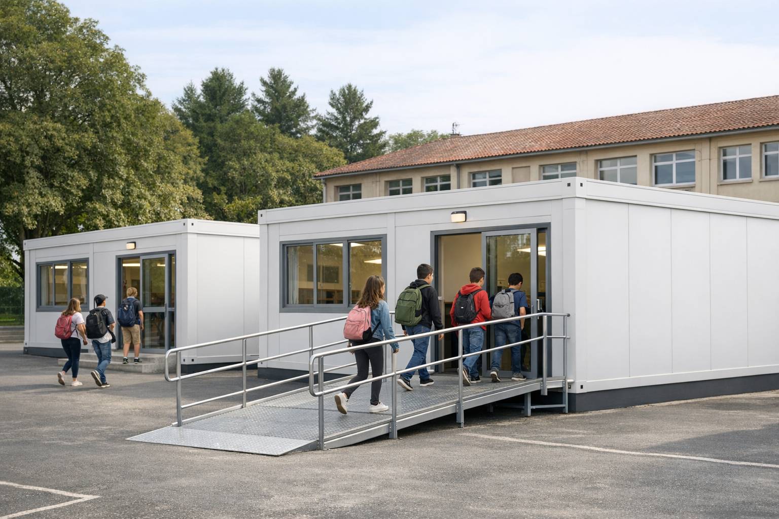 Aulas modulares: qué son, ventajas y cuándo convienen frente a la obra tradicional