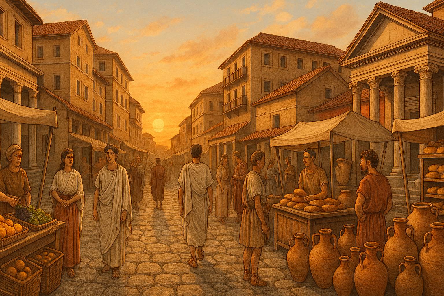 Cómo fue la vida cotidiana en la antigua Roma