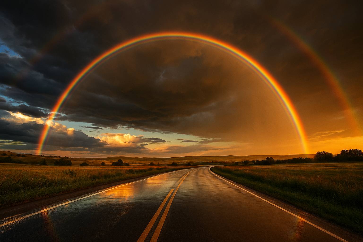 Cómo se forma un arco iris y por qué tiene siete colores