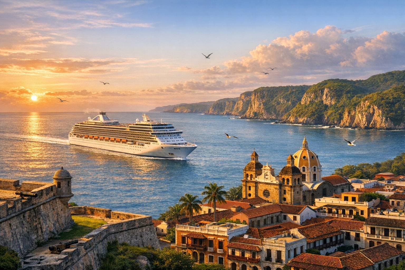 Patrimonios de la Humanidad en Sudamérica que puedes visitar en un crucero