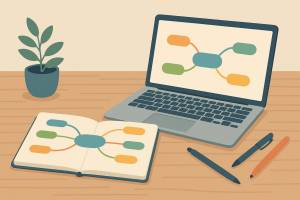 Guía paso a paso para aprender a hacer mapas mentales desde cero