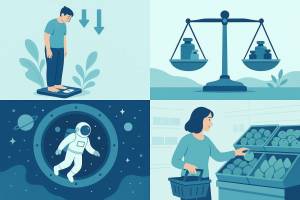 Qué diferencia hay entre masa y peso con ejemplos cotidianos